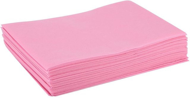 Wasserdichte und ölbeständige Einweg-Bettlaken von CosyHome für Salon, SPA und Massage in Rosa - Bild 1