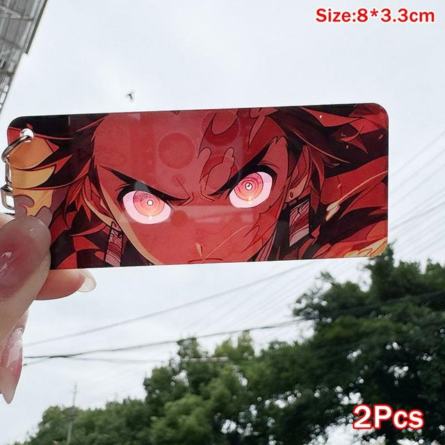 Schlüsselanhänger Anime Karten, Acryl, brown, Kinder - Bild 1