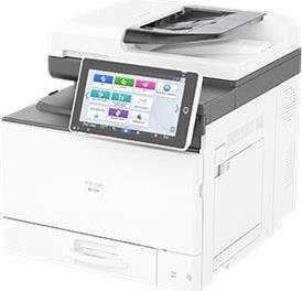 Ricoh IM C300F Multifunktionsdrucker in Weiß mit Laser-Technologie für A4, Drucken, Kopieren, Scannen und Faxen, bis zu 30 Seiten/Min. mit USB, Gigabit LAN und NFC - Bild 1