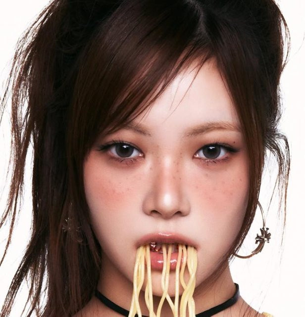 Spaghetti, 1. Single-Album, LE SSERAFIM, CD, Compact Ragu Red - Bild 1