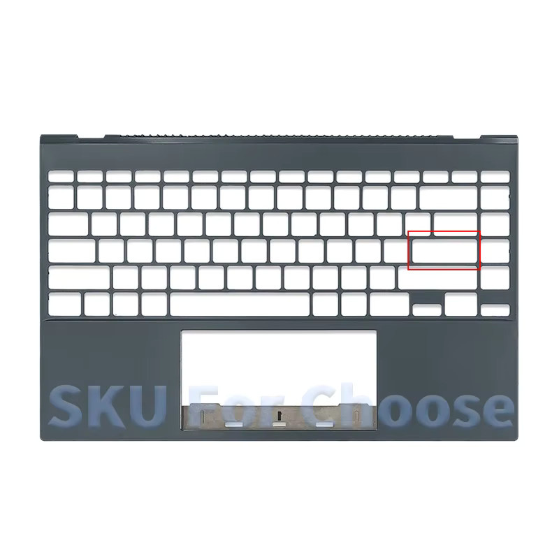 Asus Zenbook 13 Ersatzteil-Set in Grau für UX325 UX325A UX325J UX325E mit LCD-Bildschirm, Rückabdeckung, vorderer Blende, Scharnieren, Handballenauflage und unterem Gehäuse - Bild 3