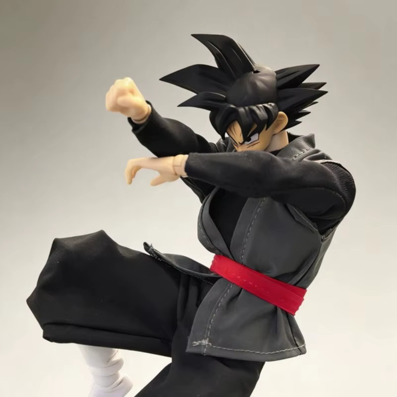 Bandai Dragon Ball SHF Super Saiyan Goku Black Daoist Robe Training Suit, Actionfigur Zubehör, 1/12 Maßstab - Bild 2