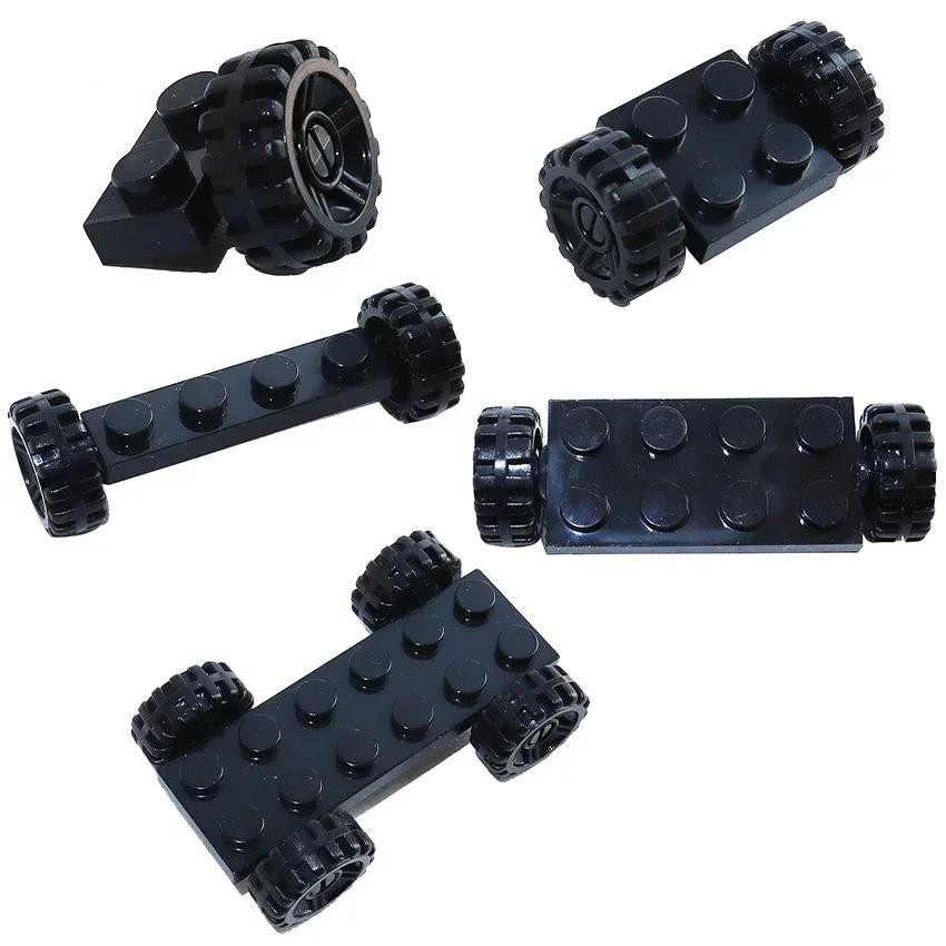 Yiran toy Radpaket Reifen Achse Plattenhalter Bausteine Zubehör - Bild 3