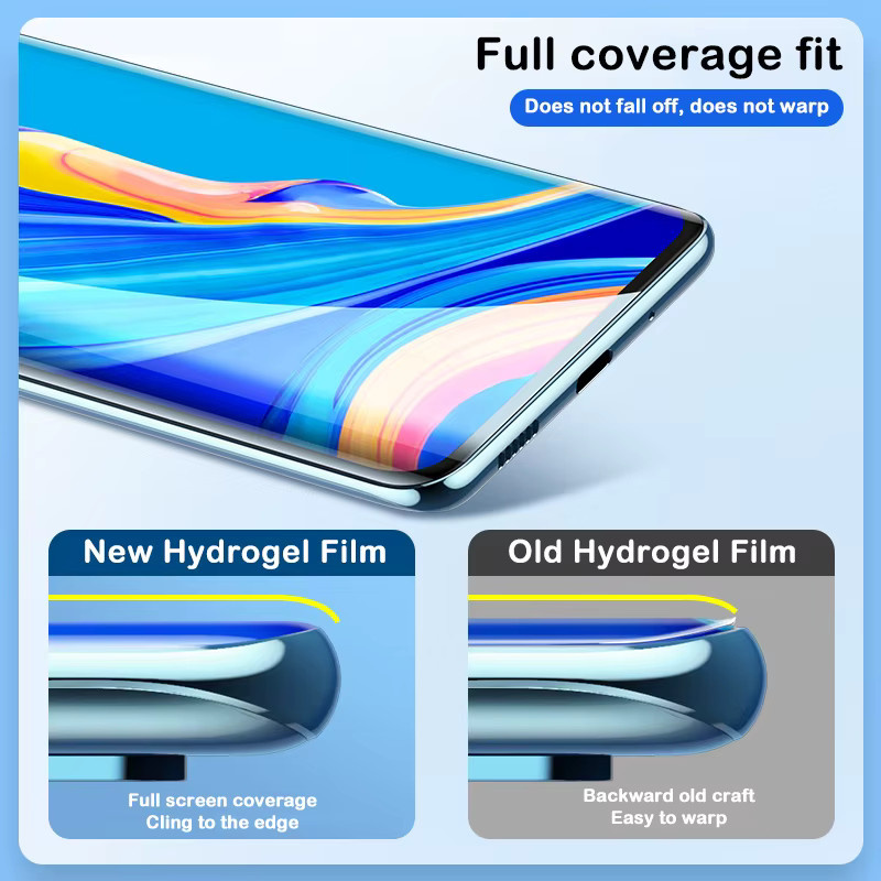 5 Stück Hydrogel-Displayschutzfolien für Samsung Galaxy A06 A16 A56 A36 XCover7 Pro und S25 Serie, transparent - Bild 6
