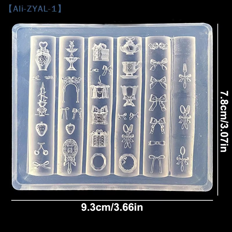 JETTING Nail Art Silikon-Schnitzform, DIY Nagel-Charm Schablonen - Bild 2