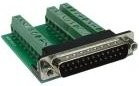 EXSYS EX-49025 Kabeladapter 25p D-SUB 27p in Grün und Silber - Bild 1