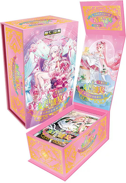 Kayou Neue Göttinnen-Geschichten-Karten, Anime-Charakter-Sammelkarten, Bunt / Mehrfarbig - Bild 1