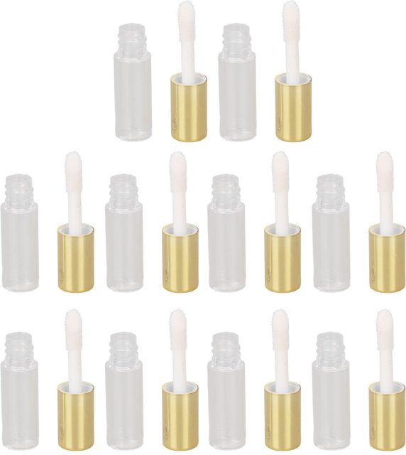 Leere Lipgloss-Tuben Gold Transparent, 1,2 ml - Bild 1