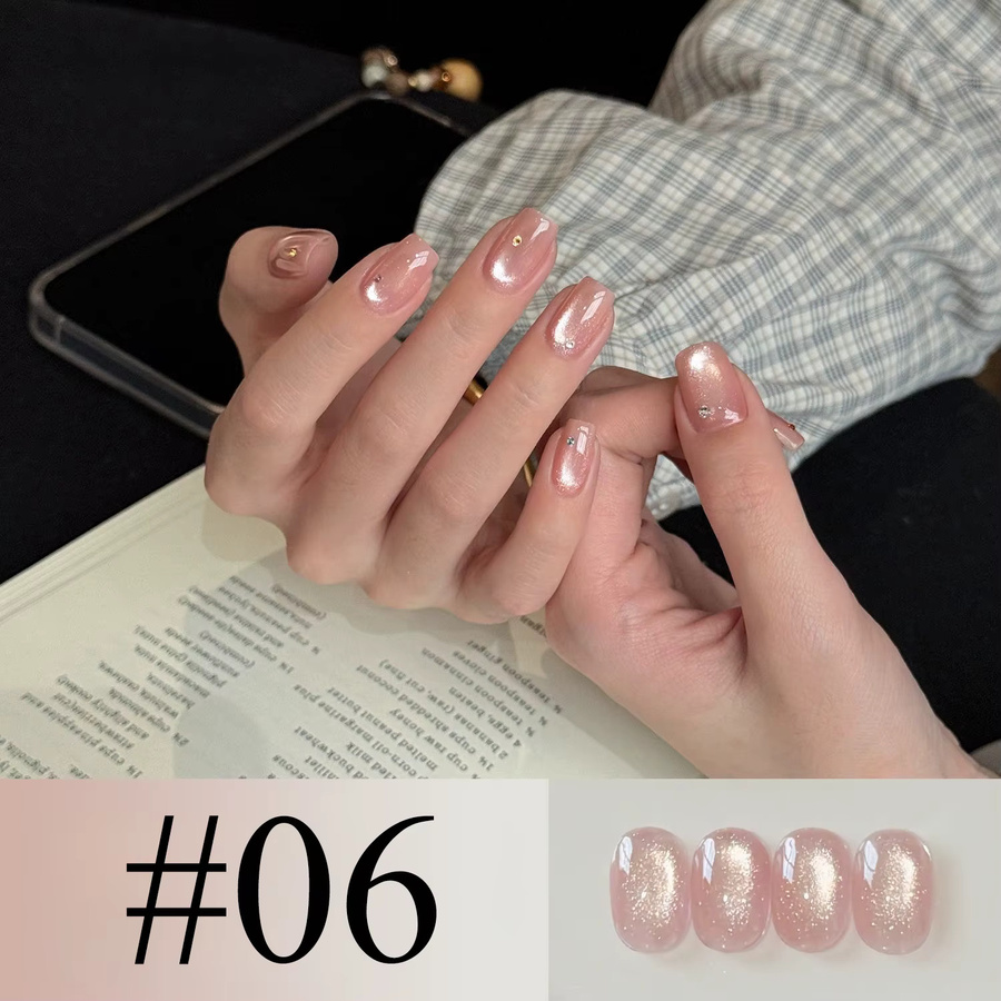 PSK Nagellack, Schimmernd, Eis-Transparent - Bild 3