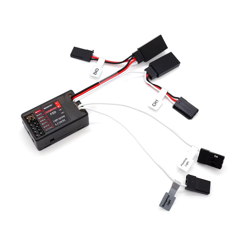 DUMBORC FZD Simulationslicht-Controller, RC Drift Car Zubehör, 12 LED-Lichtsystem-Kit - Bild 2
