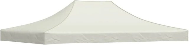 vidaXL Partyzelt-Dach für Faltpavillon in Creme, B/T: 4,5 x 3 m, aus Polyester mit PVC-Beschichtung - Bild 1