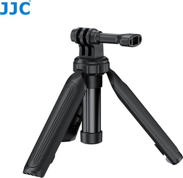 JC Mini Selfie-Stick Stativ für DJI Osmo Pocket 3, Action 5 Pro, GoPro Hero 13 12 11 10 9 und Insta 360 X4 X5 in Schwarz oder Weiß - Bild 1