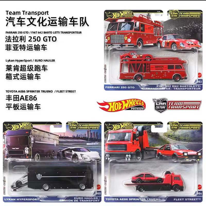 Hot Wheels Premium-Transferset, 1:64, Auto-Kultur-Team - Bild 3