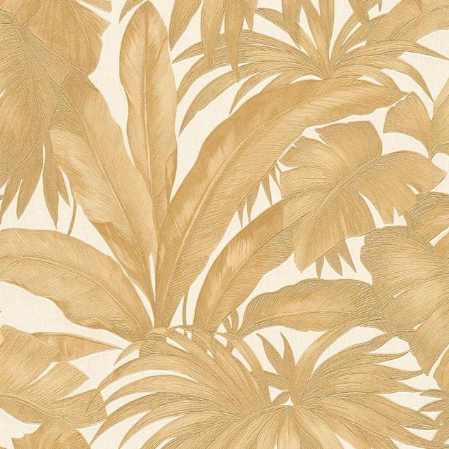 Bricoflor Vliestapete Versace 2 in Grün und Beige mit floralem Design - Bild 1