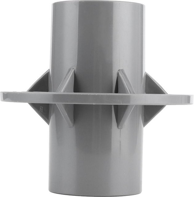 PPC Schwimmbadrohr Reparaturmuffe Vorverlegte Muffenverbinder für Gewerbeinstallationen, 1,5 Zoll, Grau - Bild 1