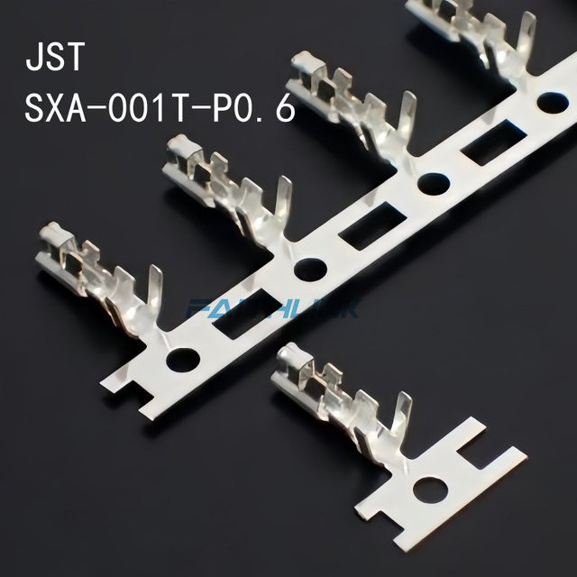 50 Stück DACIKEYS SXA-001T-P JST Stecker mit 2,5 mm Mutter und Gummichale, Silber, geeignet für AWG22-28 Drähte (0,08-0,33 mm²) - Bild 1