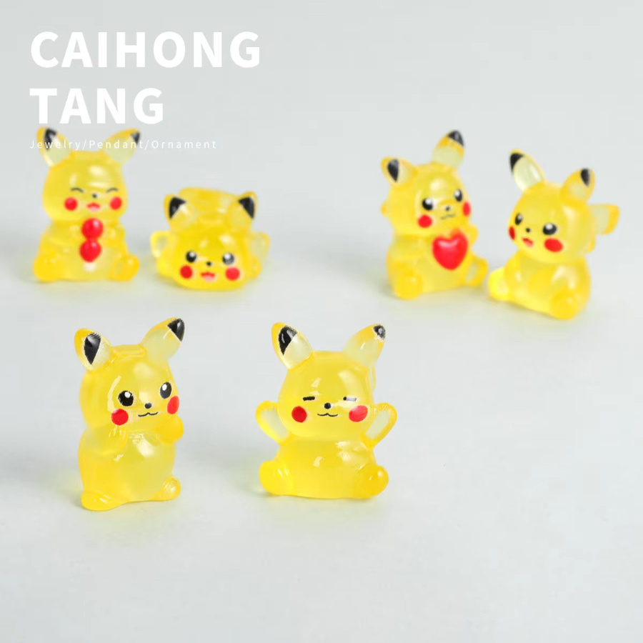Bandai Pokémon Pikachu, Actionfiguren, 6-teiliges Set, Kunststoff - Bild 3