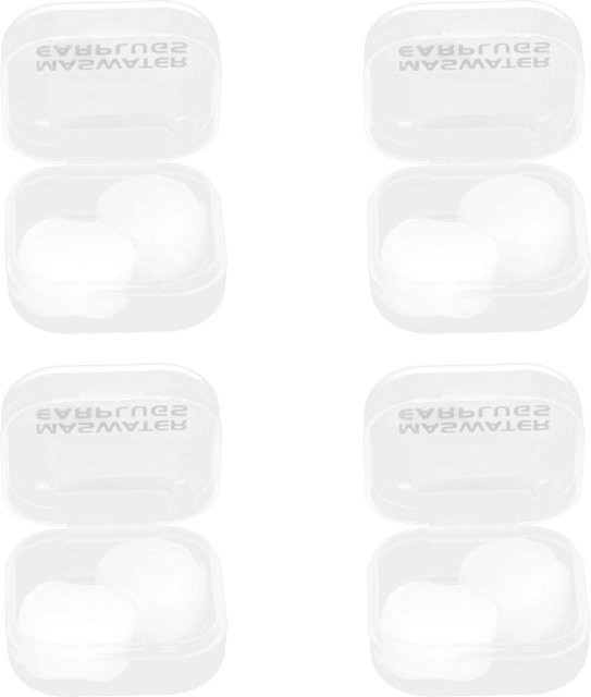 FunCouples Ohrstöpsel, 8 Stück, Transparent White, Unisex - Bild 1