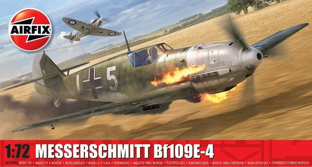 Airfix Messerschmitt Bf109E-4, Modell, 1:72 - Bild 1