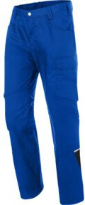 Kübler Hose ICONIQ PRO in Blau/Schwarz mit Reflexstreifen, Größe 42N - Bild 1