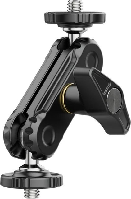 VIKEFON Magic Arm mit Doppel-Kugelköpfen und 1/4 Zoll Schraube zur Verlängerung für DSLR Kamera, Monitor, Video Mic und Stativ in Schwarz - Bild 1