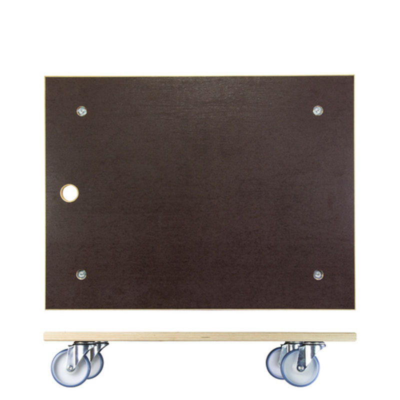 WAGNER SYSTEM Transporthilfe MM in Braun, B/H: 59,0 x 15,0 cm, max. Tragfähigkeit 500 kg - Bild 4