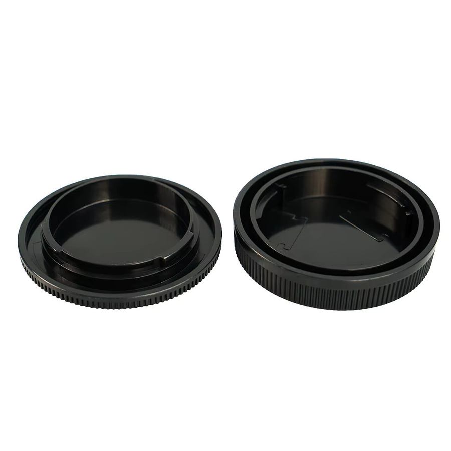 Canon Kamera-Schutzset für EOS M Serie (m1, m2, m3, m5, m6, m10, m50, m100) mit Frontkappe, Körperkappe und hinterem Objektivdeckel in Schwarz - Bild 3