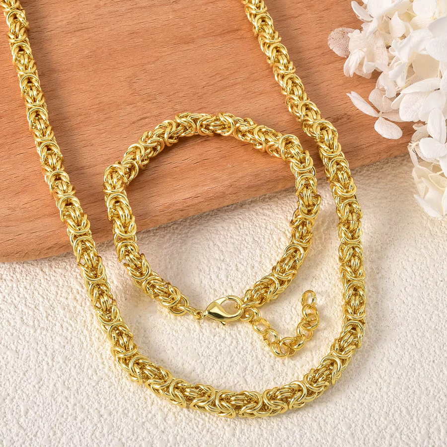Diana baby Halsketten-Armband-Set, Kupfer, Gold, Unisex - Bild 3