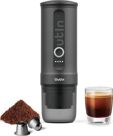 OutIn Nano Espressomaschine für Nespresso in Spacegrau