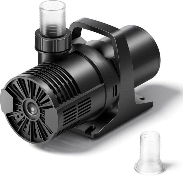 Sunsun Cmp28000 Teichpumpe Schwarz, Hochleistungs Umwälzpumpe mit 28.000 L/H und 580 W - Bild 1
