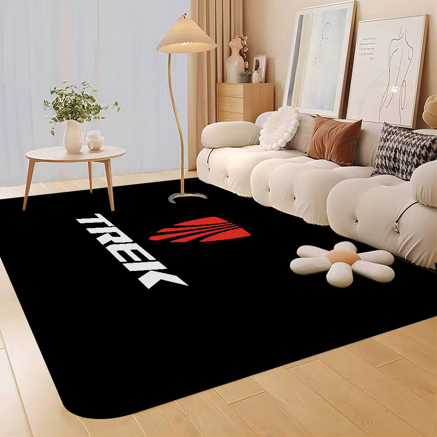 T-TREKS Fahrrad-Flur-Teppich in Schwarz, rutschfeste Matte für Wohnzimmer, Flur oder Waschküche - Bild 5