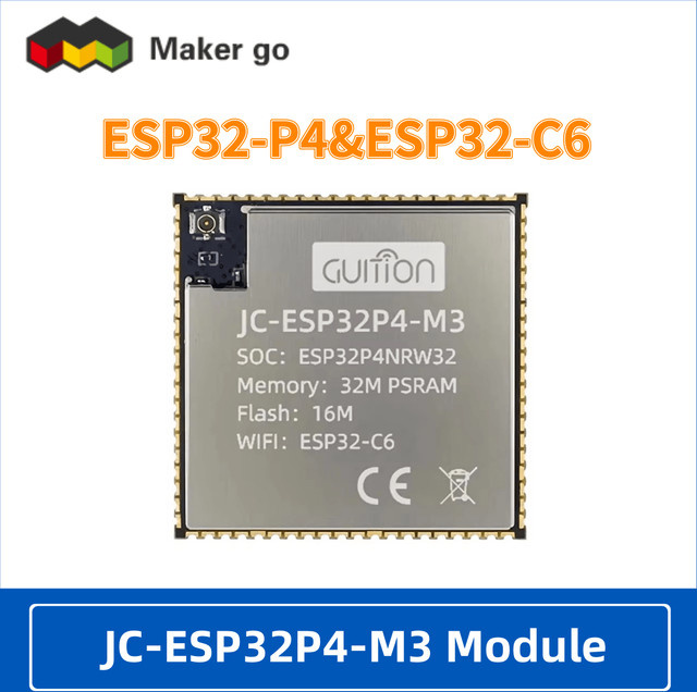 QSZNTEC ESP32-P4 ESP32-C6 Dual-Core Modulkernplatine mit 32 MB PSRAM und 16 MB Flash-Speicher, WiFi und Bluetooth BLE 5 - Bild 1