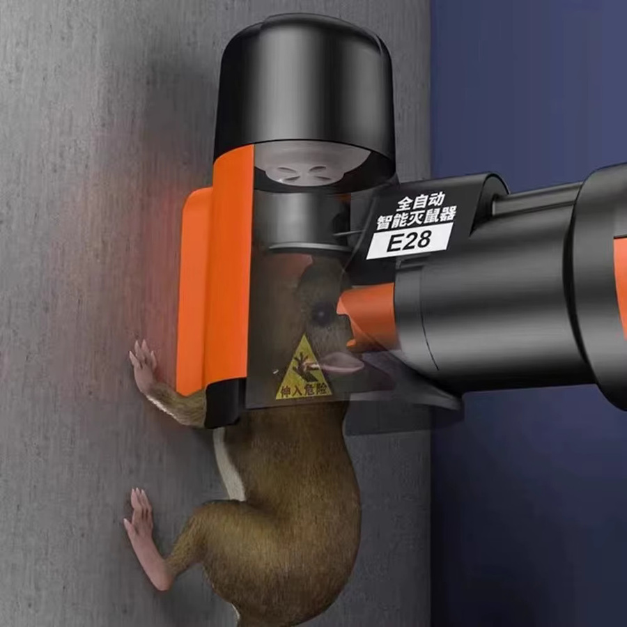 XMSJ Automatische A24 CO2 Nagetierfalle für Mäuse und Ratten mit Multi-Catch-Funktion und automatischer Rückstellung - Bild 5