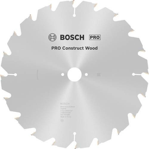 Bosch Construct Wood Kreissägeblatt aus Stahl, Farbe: Silber, Durchmesser: 315 mm, 20 Zähne, Carbide Tipped - Bild 1