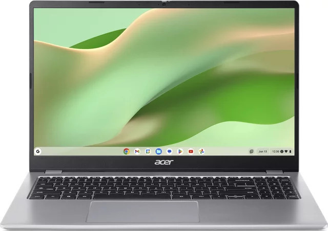 Acer Chromebook 315 CB315-7H-C4VS Laptop in Silber mit 15,6 Zoll FHD Display, Intel Prozessor, 8GB RAM und 128GB Speicher, QWERTZ Tastatur - Bild 1