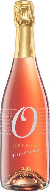 Oberkircher Sekt Rosé Spätburgunder, trocken, Baden, 0,75 l - Bild 1