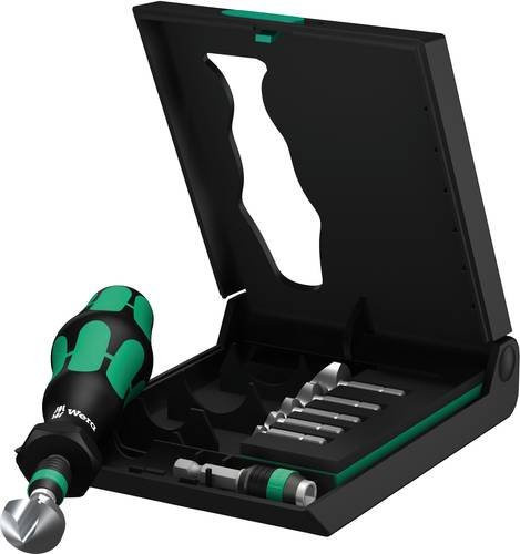 Wera Kegelsenker-Set 8teilig HCS in Schwarz mit den Größen 6.3 mm, 8.3 mm, 10.4 mm, 12.4 mm, 16.5 mm und 20.5 mm - Bild 1