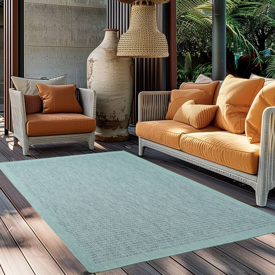 Ayyildiz Teppich GIZA modern blau B: 200 cm, L: 290 cm - Bild 2