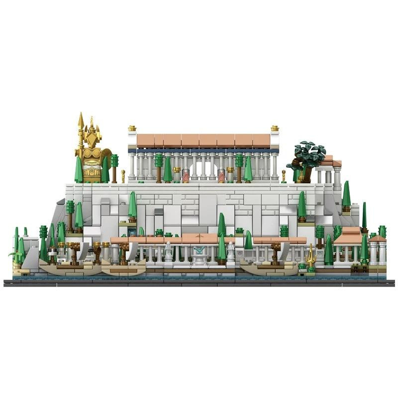 Yiran toy Akropolis von Athen Bausteine Architektur 6–12 Jahre - Bild 3