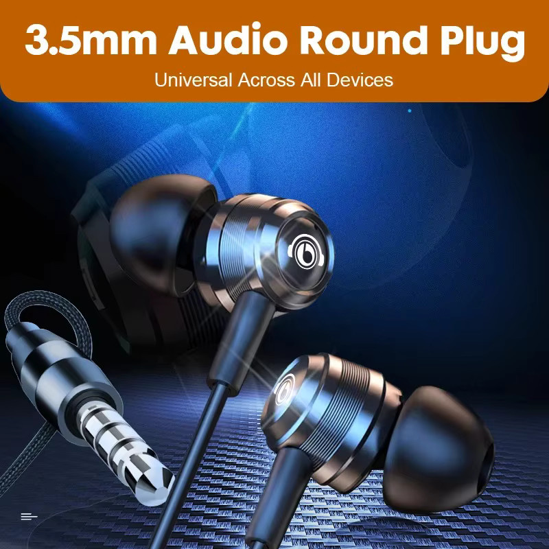 EARDECO HIFI-Kopfhörer mit Mikrofon und Rauschunterdrückung, kabelgebundenes Headset mit 3,5 mm Jack und USB-C, Schwarz - Bild 5