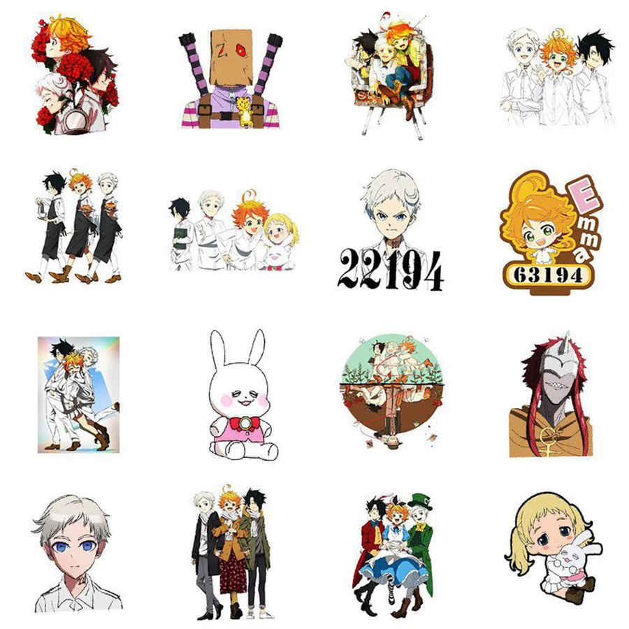 Bandai The Promised Neverland Anime-Aufkleber, Zubehör - Bild 3