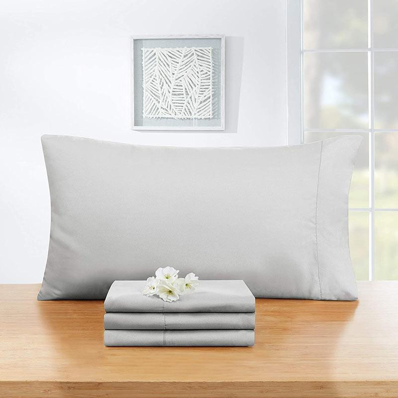 Yiran Furniture Kissenbezug aus Baumwolle und Polyester in Grau, B/H: 51 x 66 cm - Bild 5