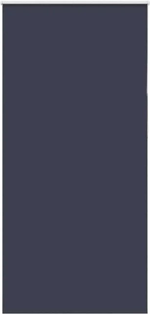 vidaXL Verdunkelungsrollo aus Polyester in Marineblau, B/H: 90 x 210 cm - Bild 1