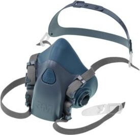 3M Halbmaskenkörper Serie 7500 L in Blau - Bild 1