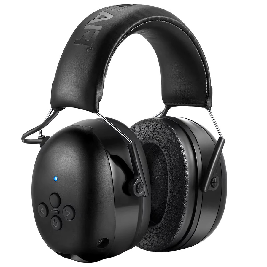 Prohear Bluetooth 5.0 Gehörschutz Kopfhörer mit Geräuschreduzierung und wiederaufladbarem Akku in Orange und Schwarz - Bild 6