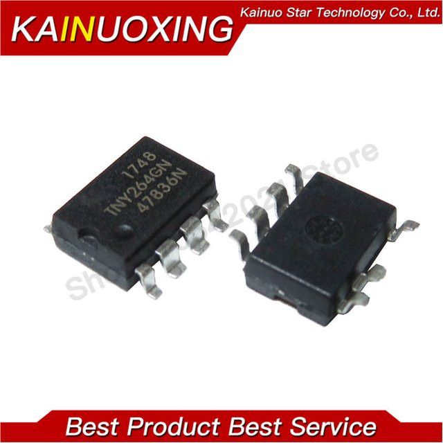 KAINUOXING TNY264G SOP-7 SMD IC Set, 10 Stück, Schwarz - Bild 1