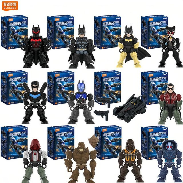 Blokees DC Batman Arkham Knight Catwoman Mr.Freeze Clayface, Bausteine Actionfigur, Einzelfigur - Bild 1