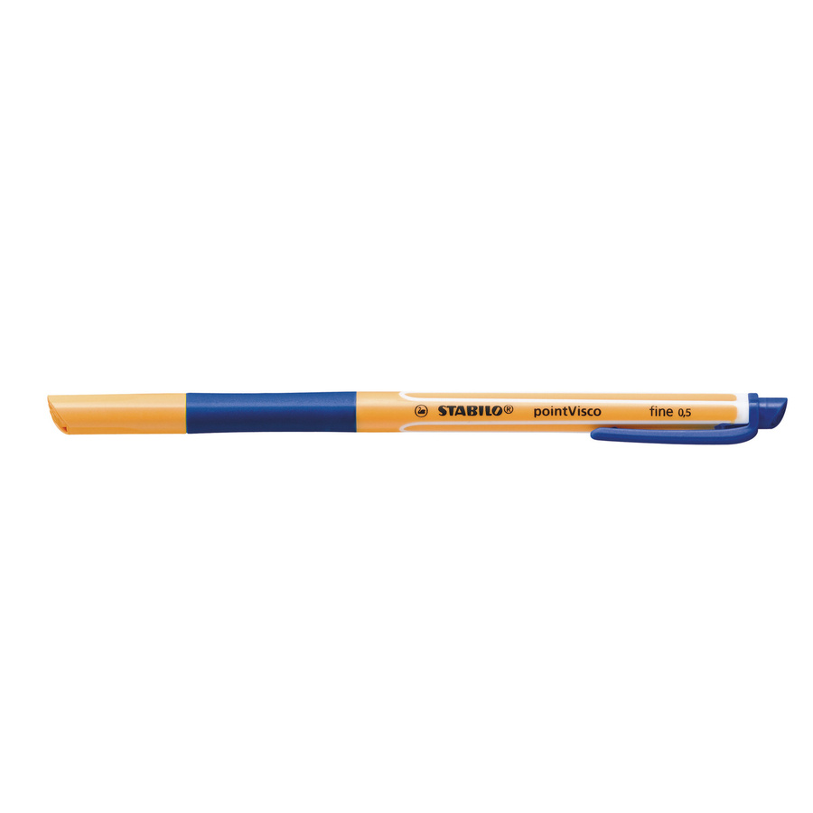 STABILO pointVisco Gelschreiber in Blau, Orange und Weiß - Bild 2