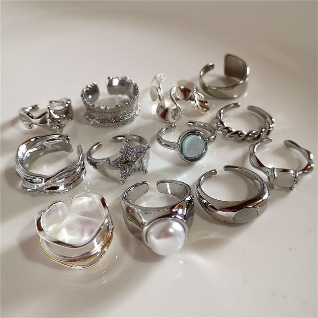 imixlot Ring, Silber, Stern, Damen - Bild 1