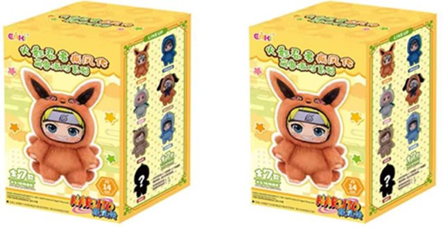 Yiran toy Naruto Shippuden Uzumaki Stofftier, Plüschfigur, ab 14 Jahren - Bild 1